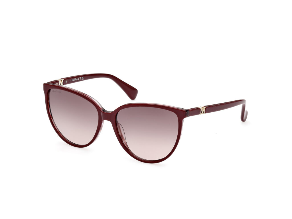 Occhiali da Sole MaxMara MM0045 EMME10-69T bordeaux luc / bordeaux grad