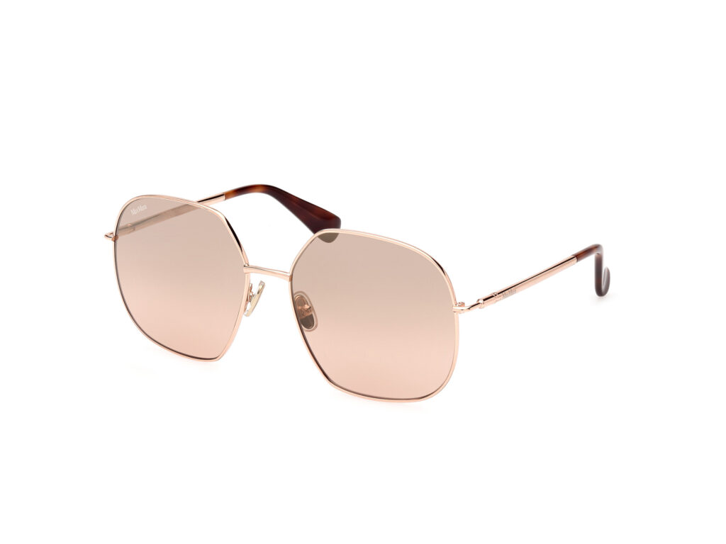 Occhiali da Sole MaxMara MM0061 DESIGN5-33G oro/altro / marrone specchiato