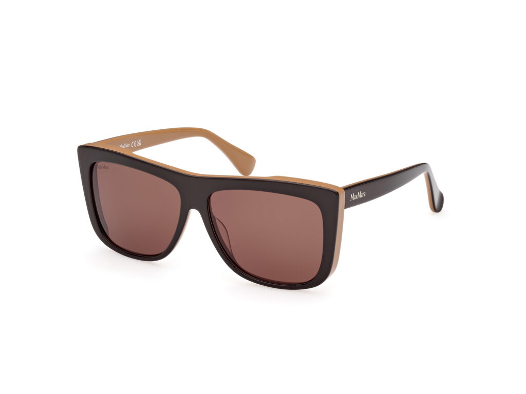 Occhiali da Sole MaxMara MM0066 LEE1-50E marrone scuro/altro / marrone