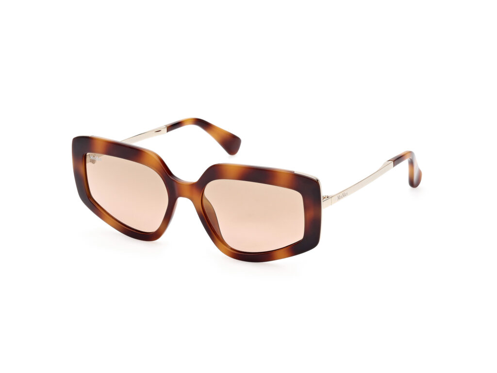 Occhiali da Sole MaxMara MM0069 DESIGN7-52G avana scura / marrone specchiato