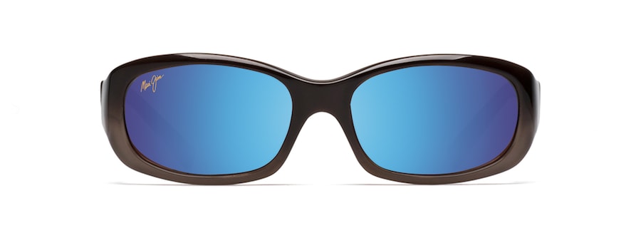 Occhiali da Sole polarizzati rettangolari PUNCHBOWL Maui Jim MM219-021 Cioccolato sfumato