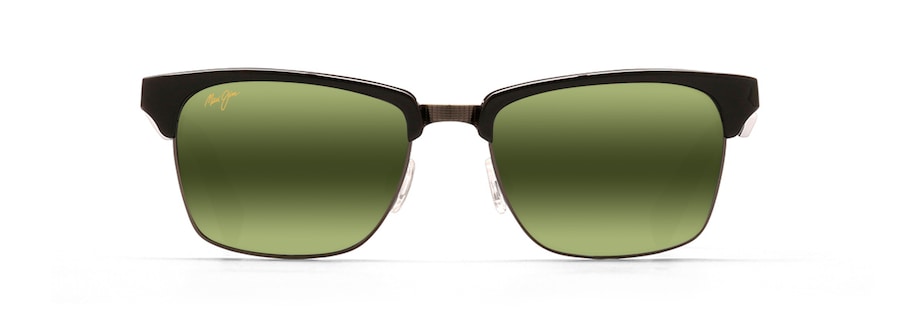 Occhiali da Sole polarizzati classici KAWIKA Maui Jim MM257-008 Nero lucido con peltro antico