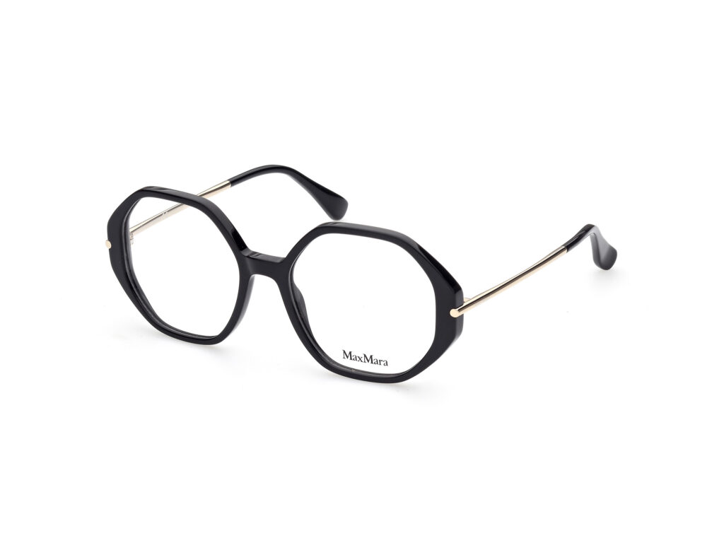 Occhiali MaxMara MM5005-001 nero lucido