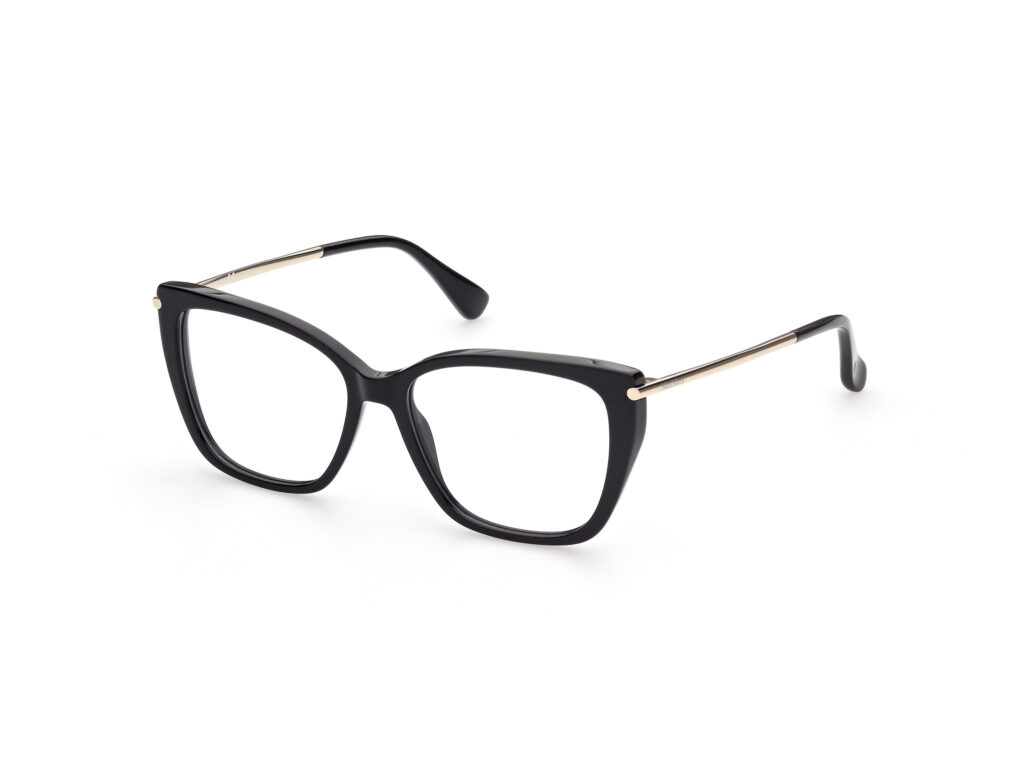 Occhiali MaxMara MM5007-001 nero lucido