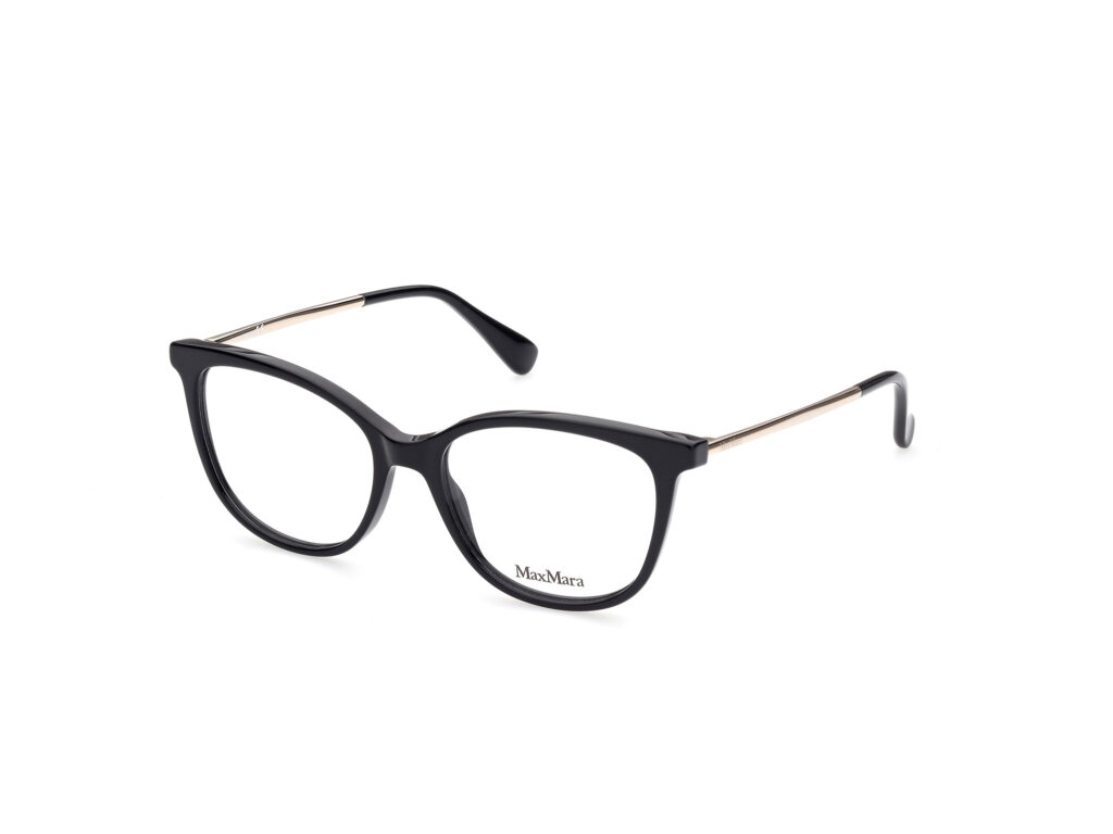 Occhiali MaxMara MM5008-001 nero lucido