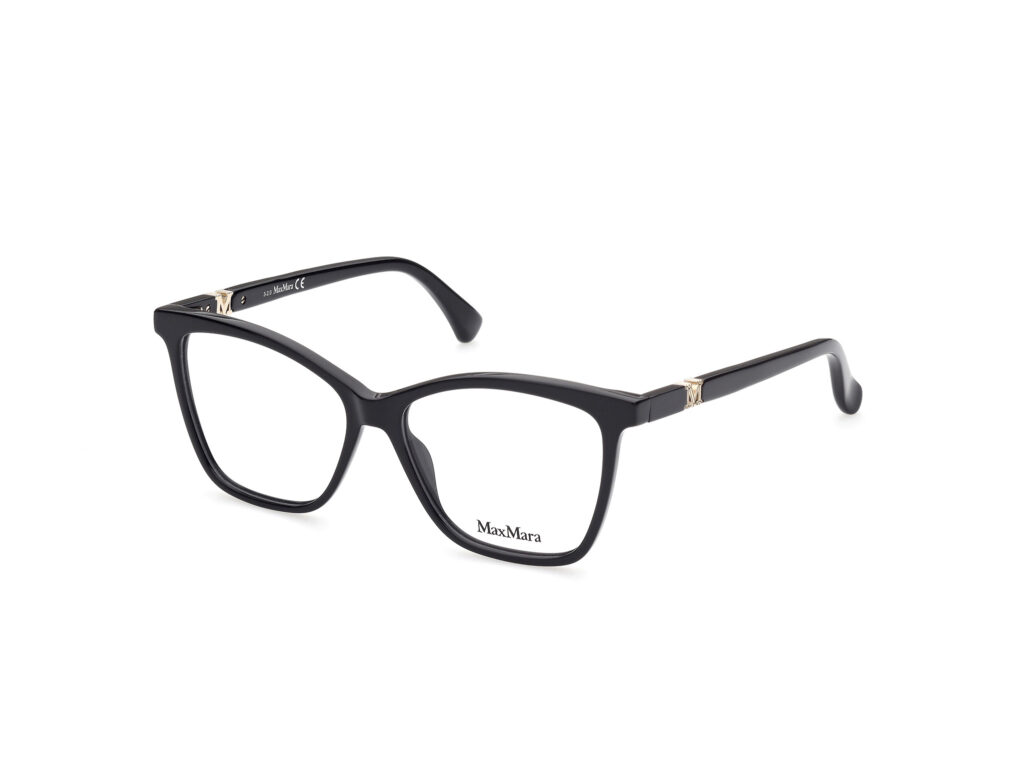 Occhiali MaxMara MM5017-001 nero lucido