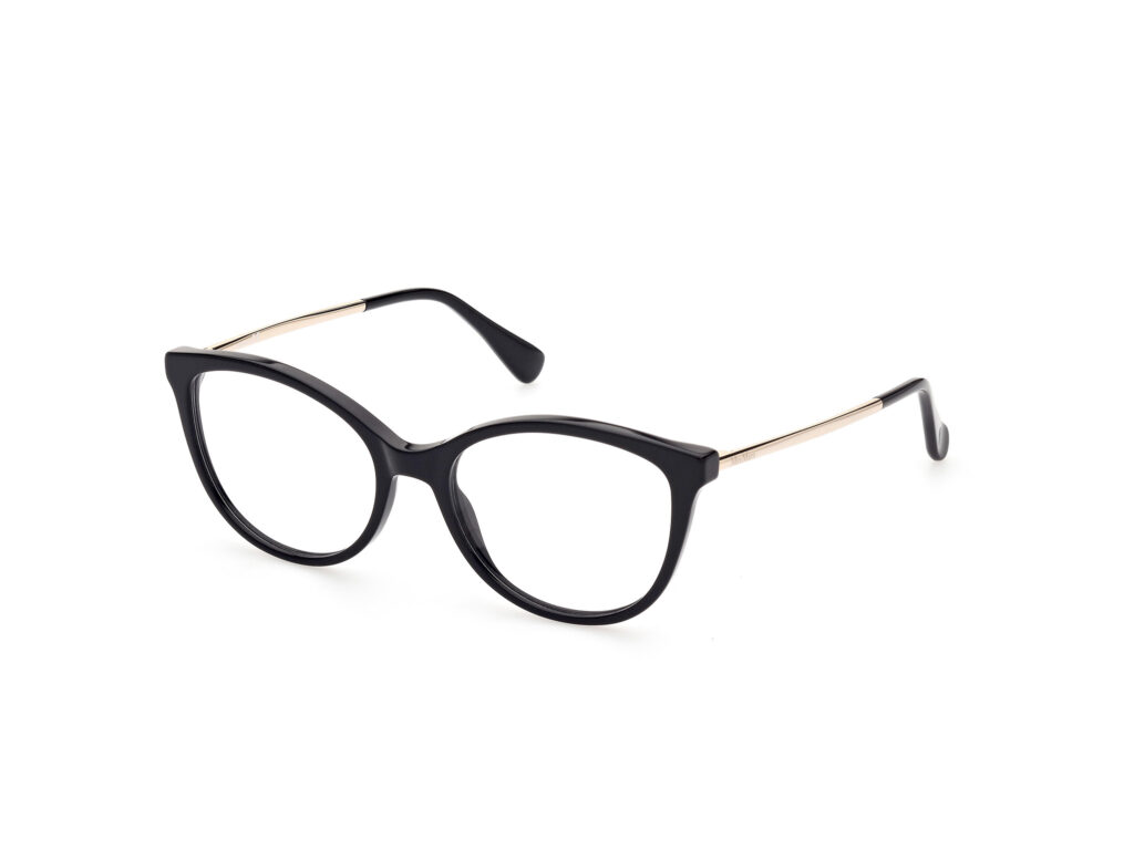 Occhiali MaxMara MM5027-001 nero lucido