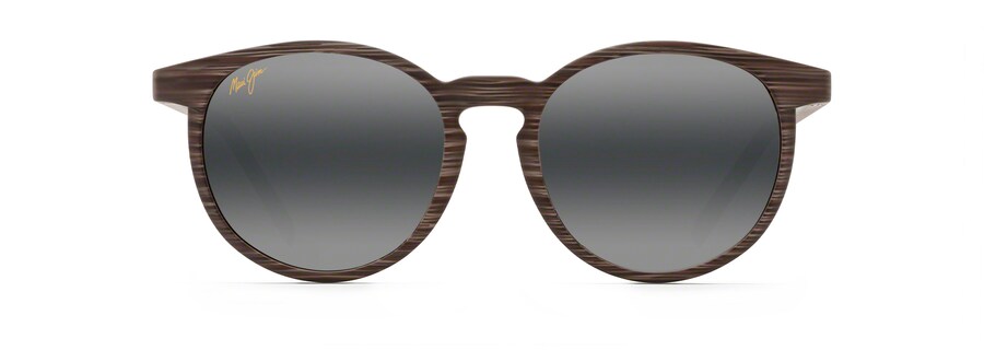 Occhiali da Sole polarizzati classici KIAWE Maui Jim MM809-011 Marrone rigato