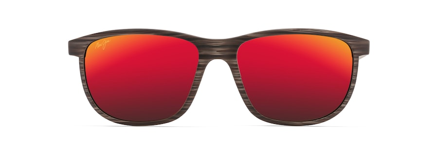 Occhiali da Sole polarizzati classici LELE KAWA Maui Jim MM811-030 Marrone rigato