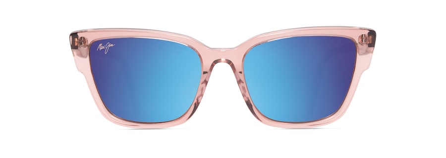 Occhiali da Sole polarizzati cat-eye KOU Maui Jim MM884-007 Translucent Pink