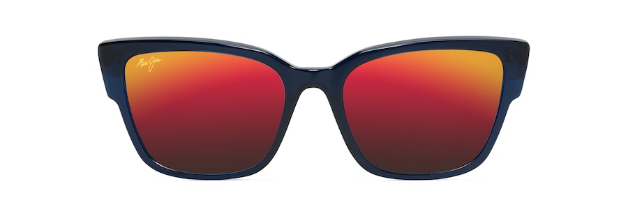 Occhiali da Sole polarizzati cat-eye KOU Maui Jim MM884-042 Navy Blue