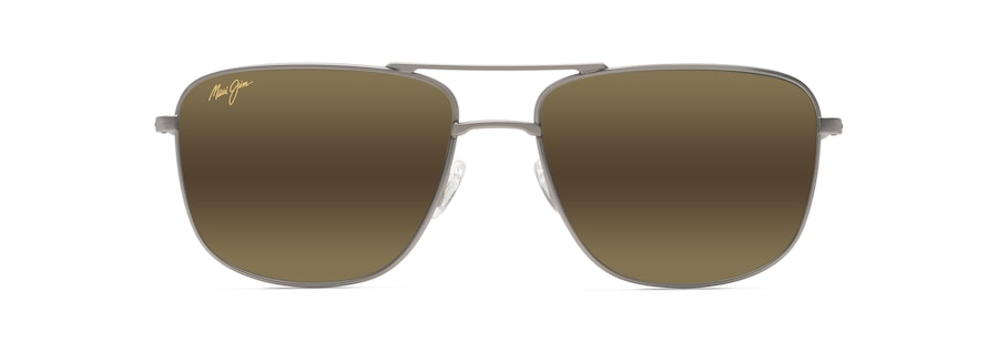 Occhiali da Sole polarizzati aviator MIKIOI Maui Jim MM887-012 Titanio opaco