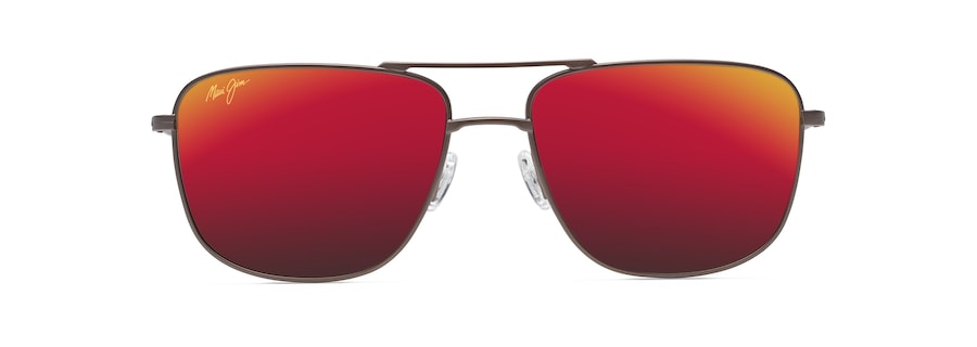 Occhiali da Sole polarizzati aviator MIKIOI Maui Jim MM887-013 Satin Sepia