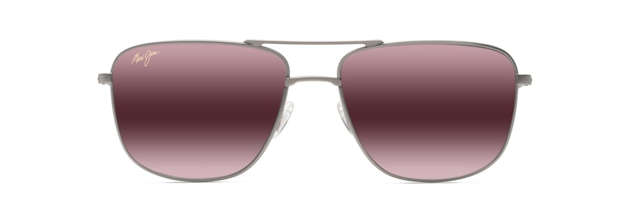 Occhiali da Sole polarizzati aviator MIKIOI Maui Jim MM887-025 Titanio opaco