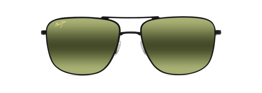 Occhiali da Sole polarizzati aviator MIKIOI Maui Jim MM887-032 Nero opaco