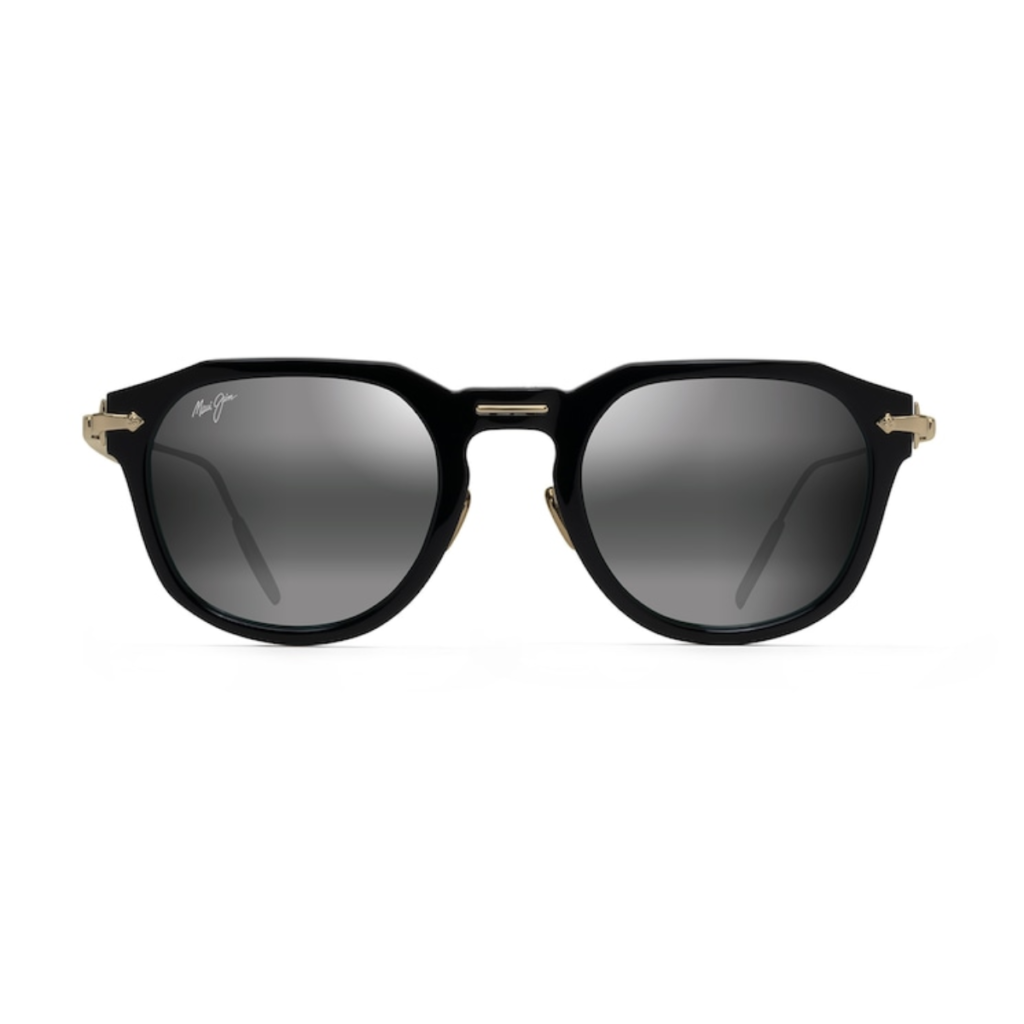 Occhiali da Sole luxury polarizzati ALIKA Maui Jim 837-02 Black with Gold