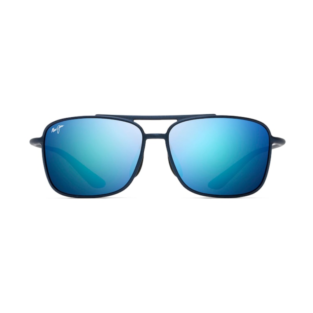 Occhiali da Sole polarizzati aviator KAUPO GAP Maui Jim B437-03M Blu opaco