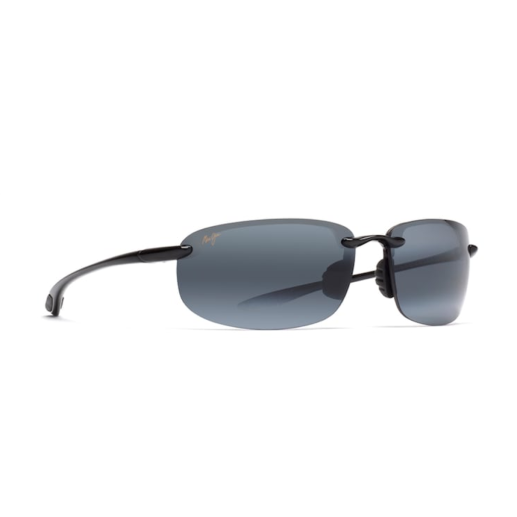 Occhiali da Sole polarizzati glasant HO'OKIPA Maui Jim 407-02 Nero lucido