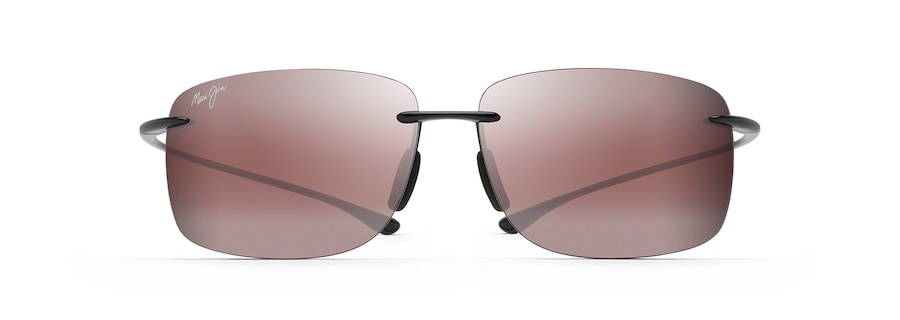 Occhiali da Sole senza montatura polarizzati HEMA Maui Jim R443-02 Nero lucido