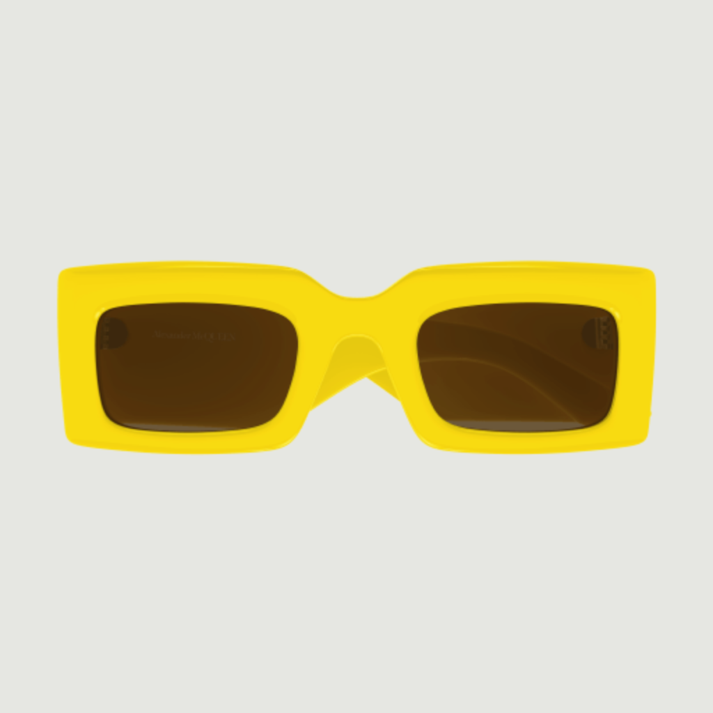 Occhiali da Sole Alexander McQueen AM0433S-004 Yellow