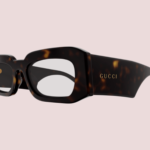 Occhiali da Sole Forma Rettangolare in Acetato Gucci GG1426S-005 Havana-889652439846