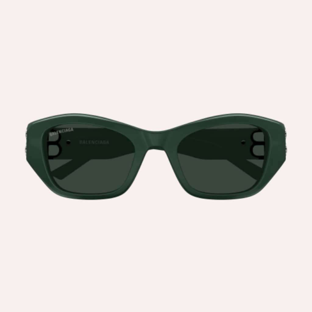 Occhiali da Sole New Dynasty Cat-Eye Balenciaga BB0311SK-004 Green