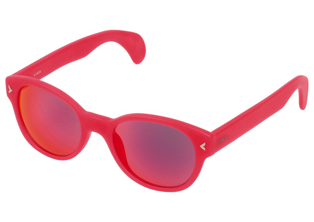Occhiali da Sole Lozza SL1913-XA1R Rosso Corallo Opalino Opaco