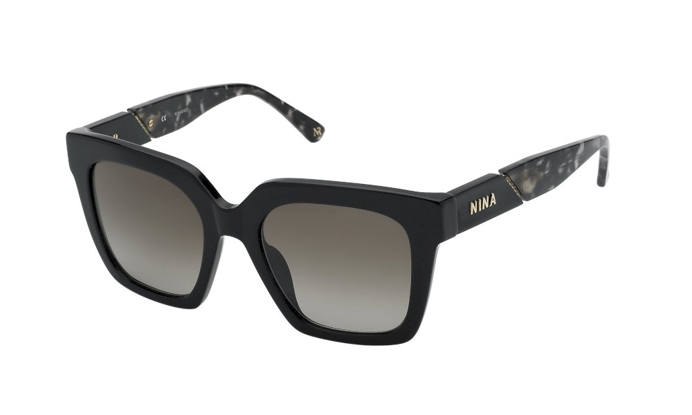 Occhiali da Sole Nina Ricci SNR318-700Y Nero Lucido