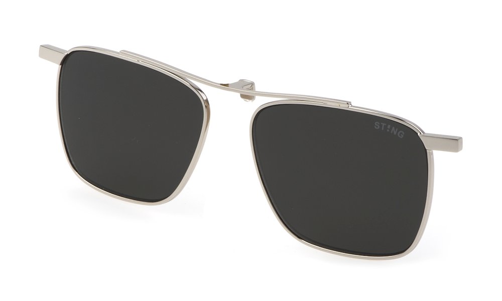 Leziff Miami Men's Sunglasses Silver/Marble Grey -Size Uni