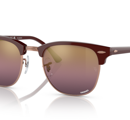 Occhiali da Sole Ray Ban  RB3016-1365G9 Bordeaux on Gold Rosé 55