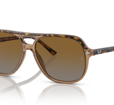 Occhiali da Sole Ray Ban  RJ9096S-7152T5 Havana on Brown Transparent 52