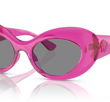 Occhiali da Sole Versace VE4456U-533487 Pink Transparent 52