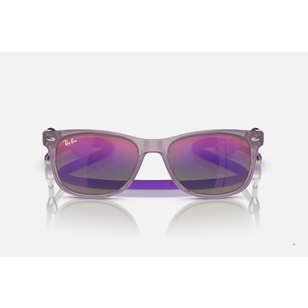 OCCHIALI DA SOLE RAY-BAN NEW WAYFARER KIDS RJ9052S 7147B1 Purple 47