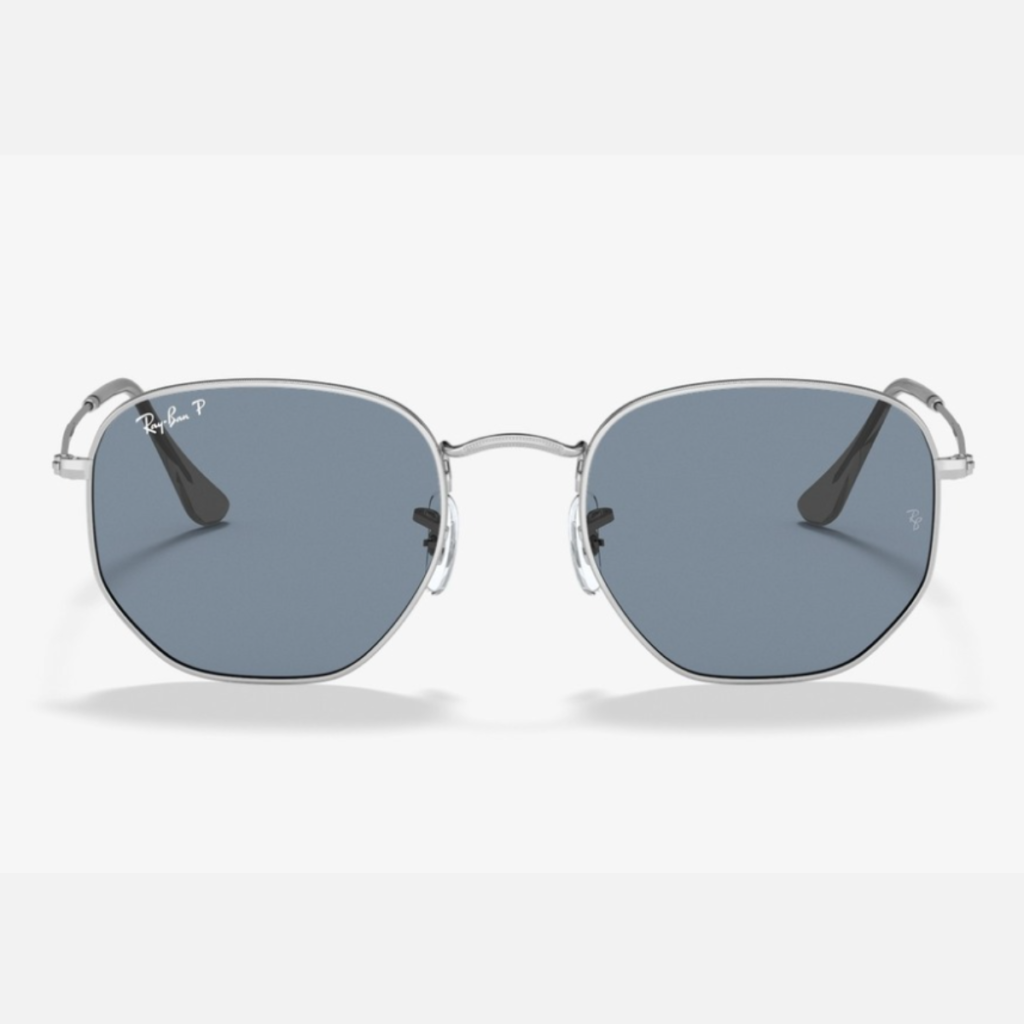 Occhiali da Sole Ray-Ban Hexagonal RB3548N 003-02 Silver 51