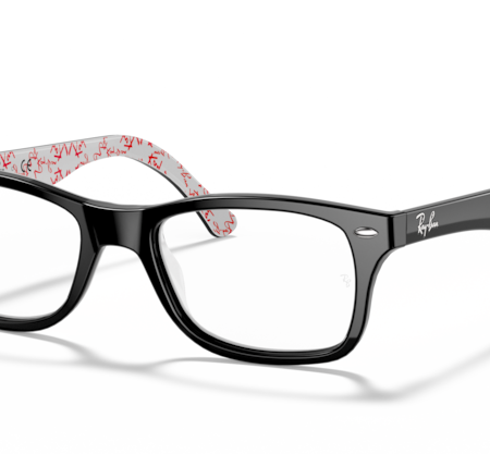 Occhiali Ray-Ban RX5228-5014 Black on White 55