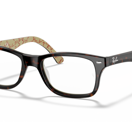 Occhiali Ray-Ban RX5228-5057 Havana on Texture Beige 55