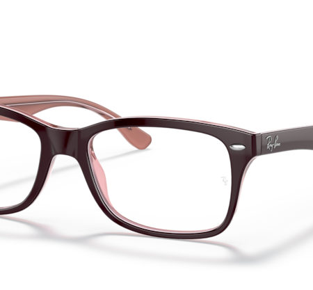 Occhiali Ray-Ban RX5228-8120 Brown Transparent 55