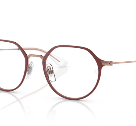 Occhiali Ray-Ban RY1058-4077 Bordeaux on Gold Rosé 47