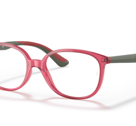 Occhiali Ray-Ban RY1598-3886 Red Transparent 49