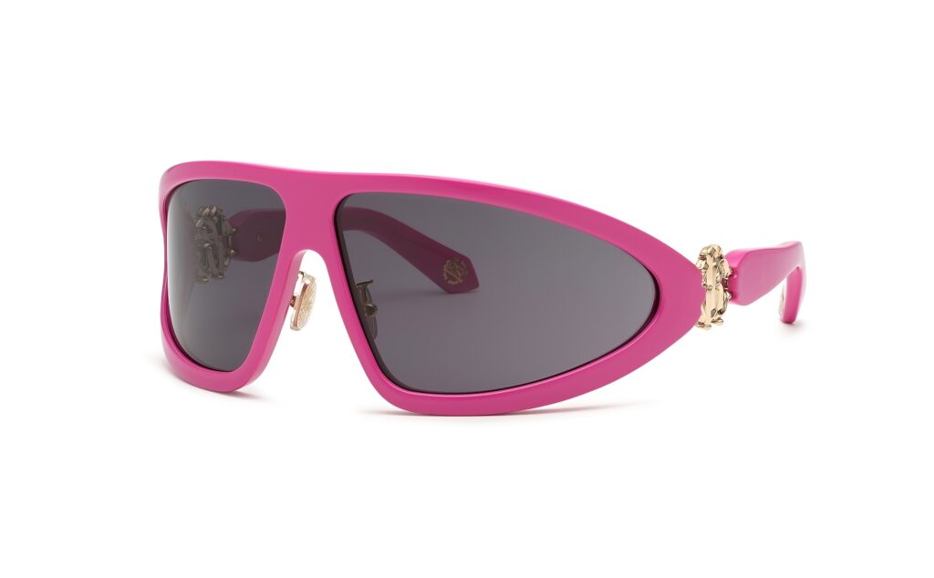 Occhiali da Sole Roberto Cavalli SRC042-07BE Shiny Full Fuxia-190605502013