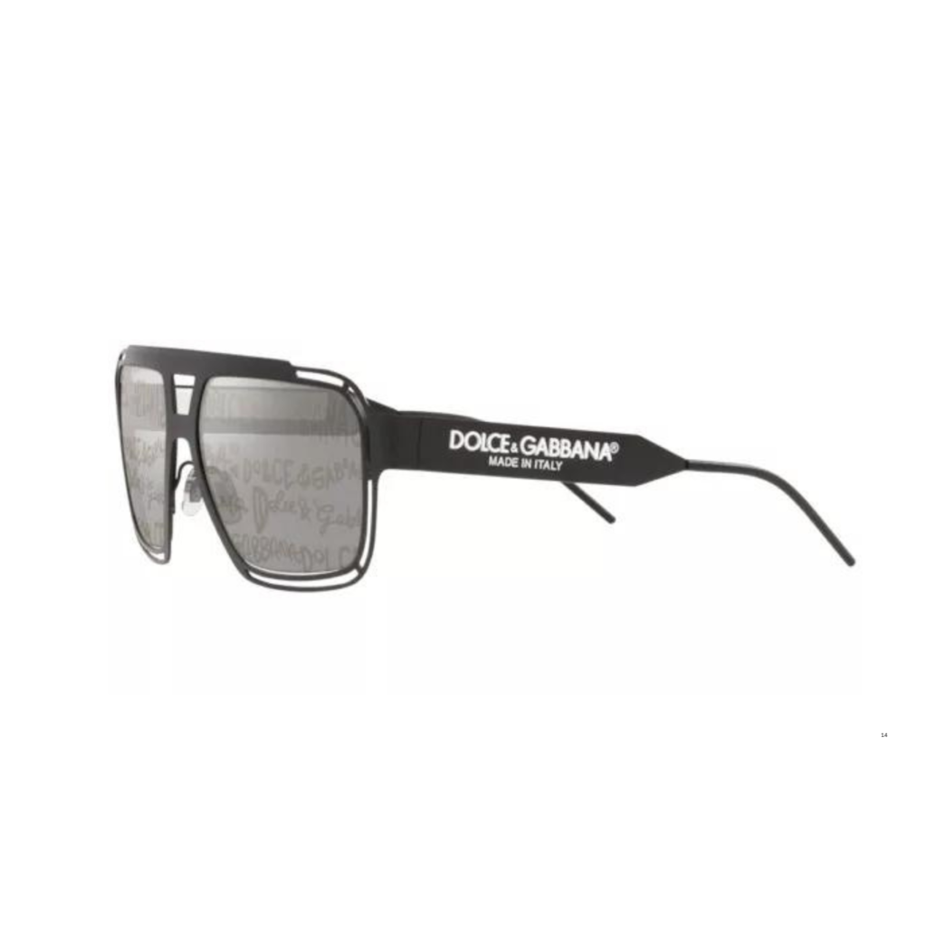 Occhiali da Sole Dolce & Gabbana DG2270 1106K1 Nero Opaco 57