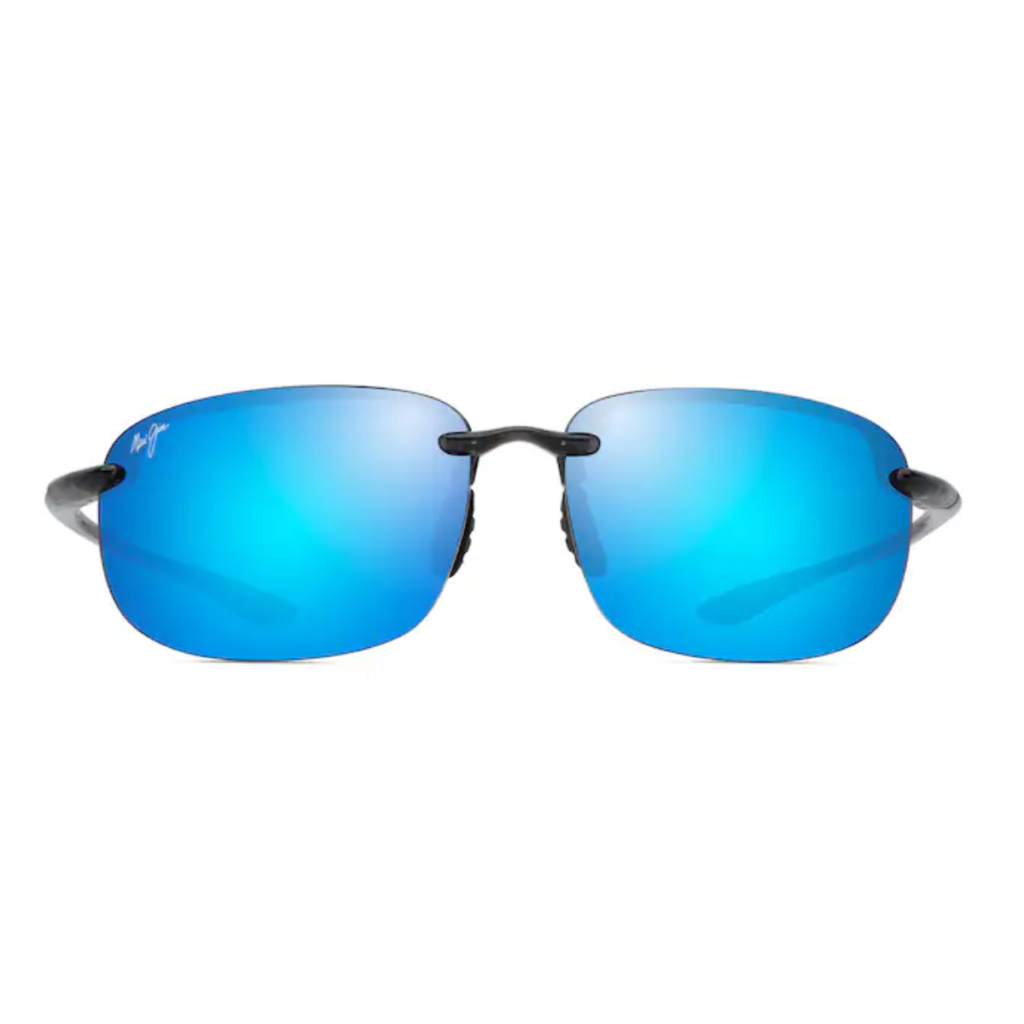 Occhiali da Sole polarizzati glasant HO'OKIPA XLARGE Maui Jim B456-14A Grigio traslucido