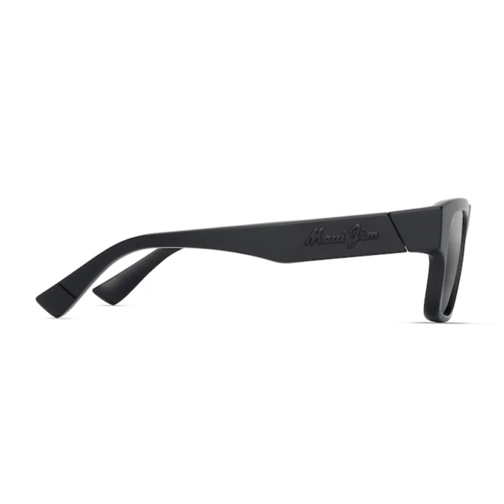 Occhiali da sole polarizzati rettangolari KŌKUA Maui Jim 638-02 Matte Black