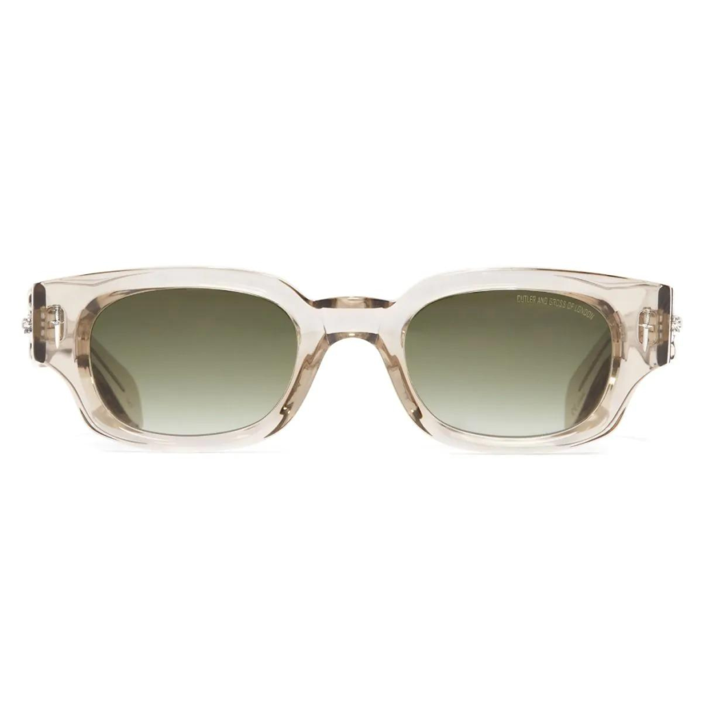 THE GREAT FROG SOARING EAGLE SQUARE SUNGLASSES-SAND CRYSTAL-GFSN-004-50-04