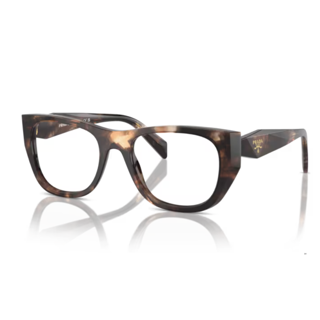 Occhiali Prada PR A18V 14P1O1 Caramel Tortoise 50