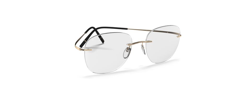 Occhiali Silhouette Eyewear Titan Minimal Art 5599-NI-7530 Astral Gold