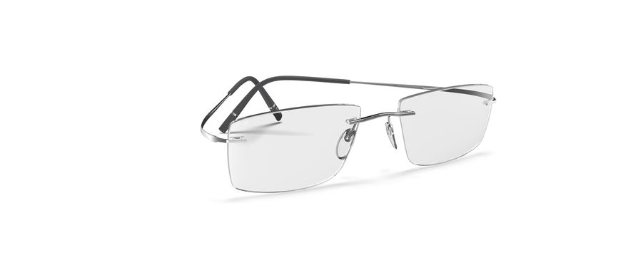 Occhiali Silhouette Eyewear Titan Minimal Art 5599-BP-7000 Starlight Rhodium