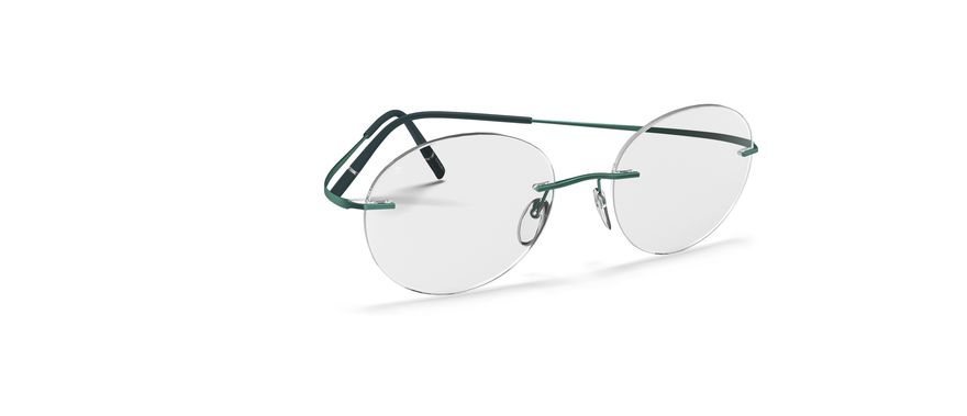 Occhiali Silhouette Eyewear Titan Minimal Art 5599-NM-5540 Interstellar Green