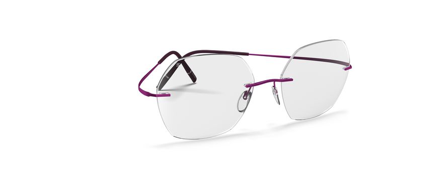 Occhiali Silhouette Eyewear Titan Minimal Art 5599-NK-4040 Cosmic Fuchsia