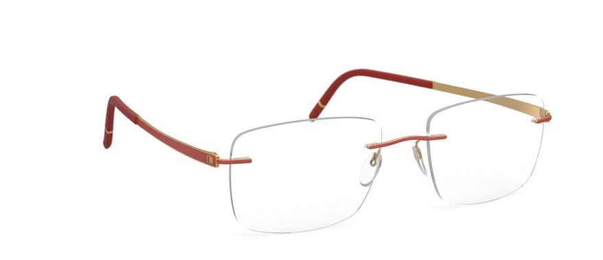 Occhiali Silhouette Eyewear Momentum 5529-GH-3020 Gold / Siena Red